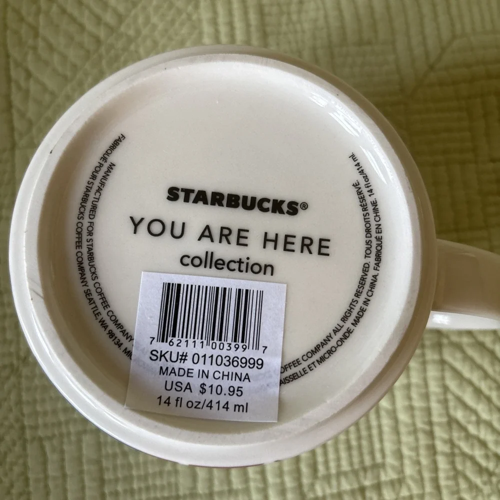 Starbucks Alabama You Are Here Collection 14 oz City Mug Space